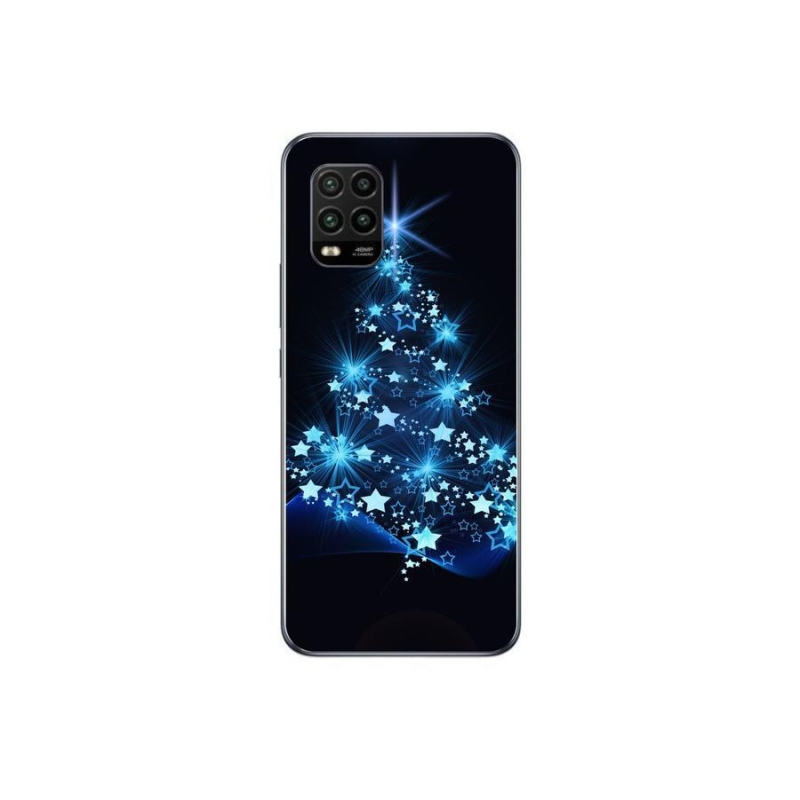 Gelový kryt mmCase na mobil Xiaomi Mi 10 Lite - vánoční stromek