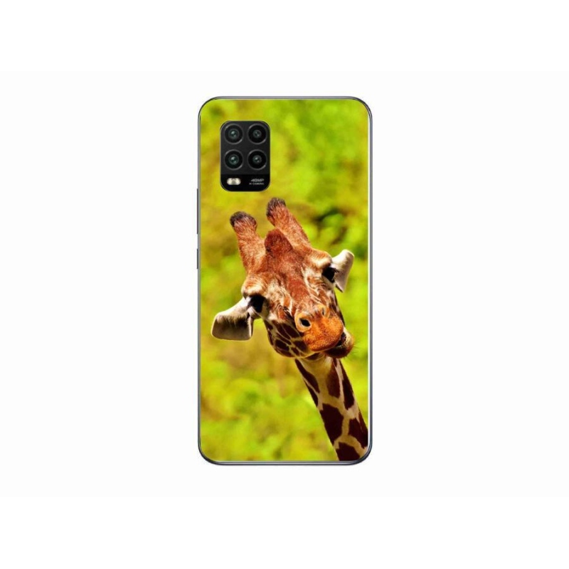 Gelový kryt mmCase na mobil Xiaomi Mi 10 Lite - žirafa