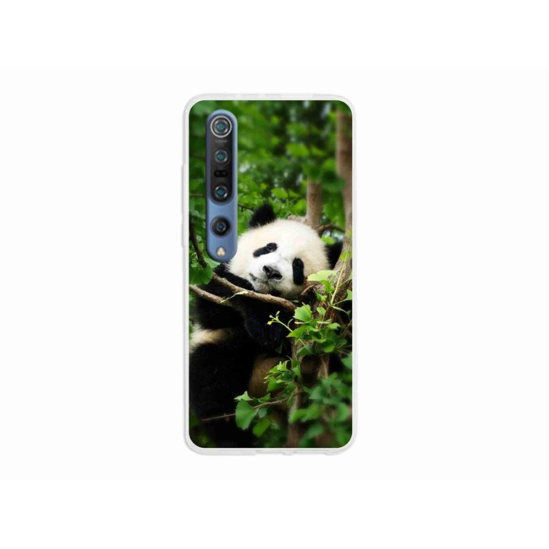 Gelový kryt mmCase na mobil Xiaomi Mi 10 - panda