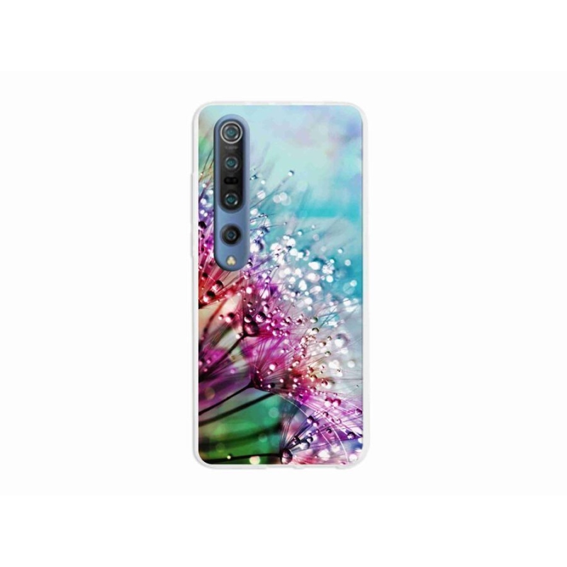 Gelový kryt mmCase na mobil Xiaomi Mi 10 Pro - barevné květy