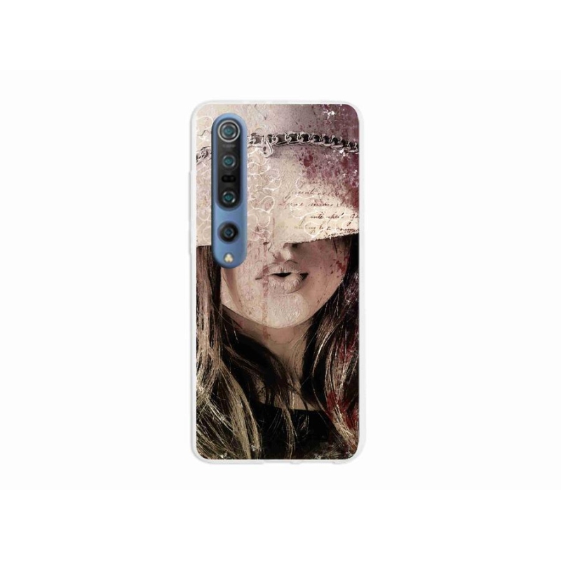 Gelový kryt mmCase na mobil Xiaomi Mi 10 Pro - dívka