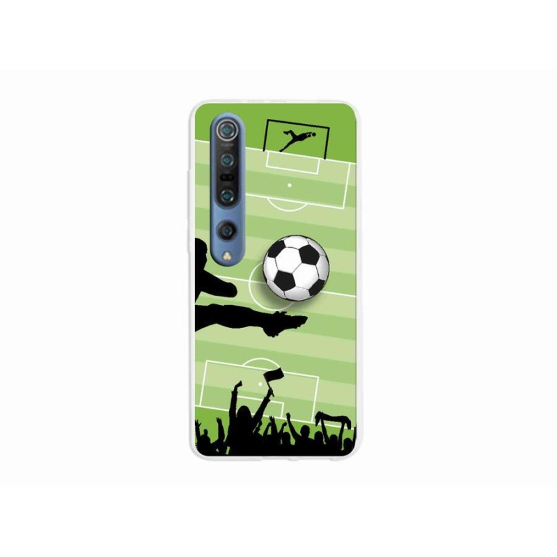 Gelový kryt mmCase na mobil Xiaomi Mi 10 Pro - fotbal 3