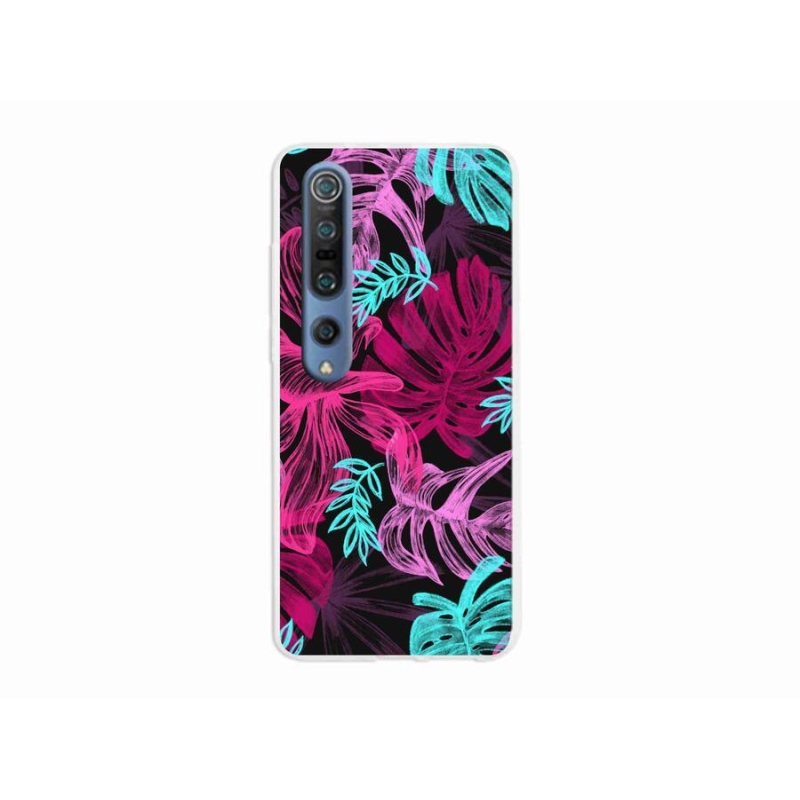 Gelový kryt mmCase na mobil Xiaomi Mi 10 Pro - květiny 1
