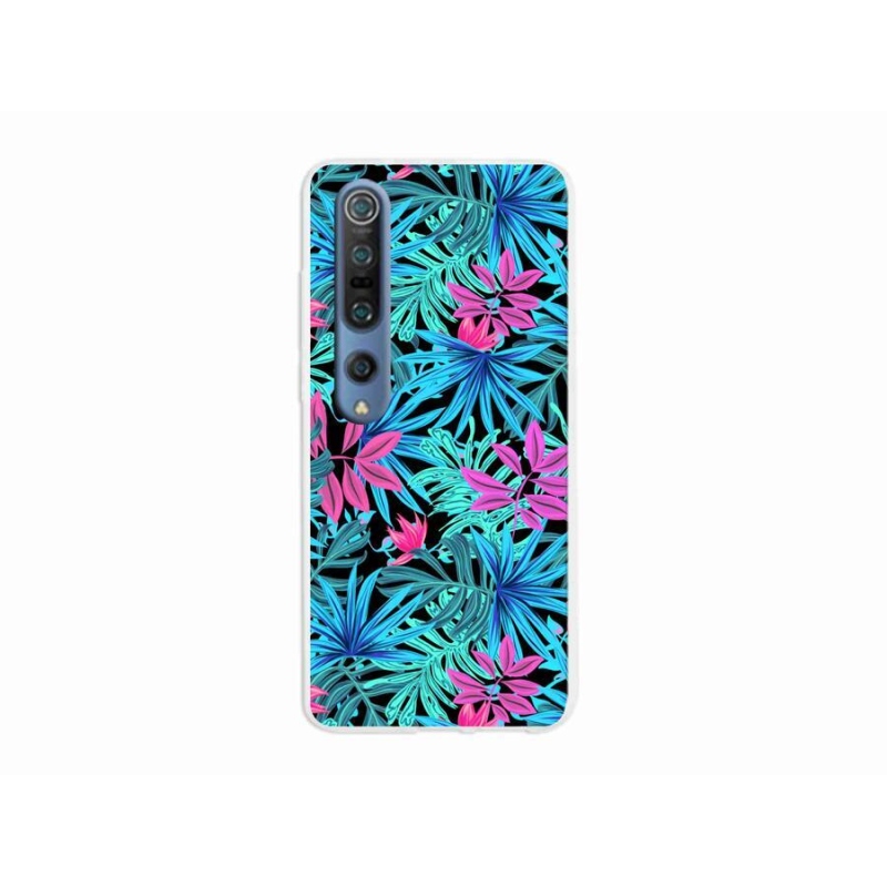 Gelový kryt mmCase na mobil Xiaomi Mi 10 Pro - květiny 3