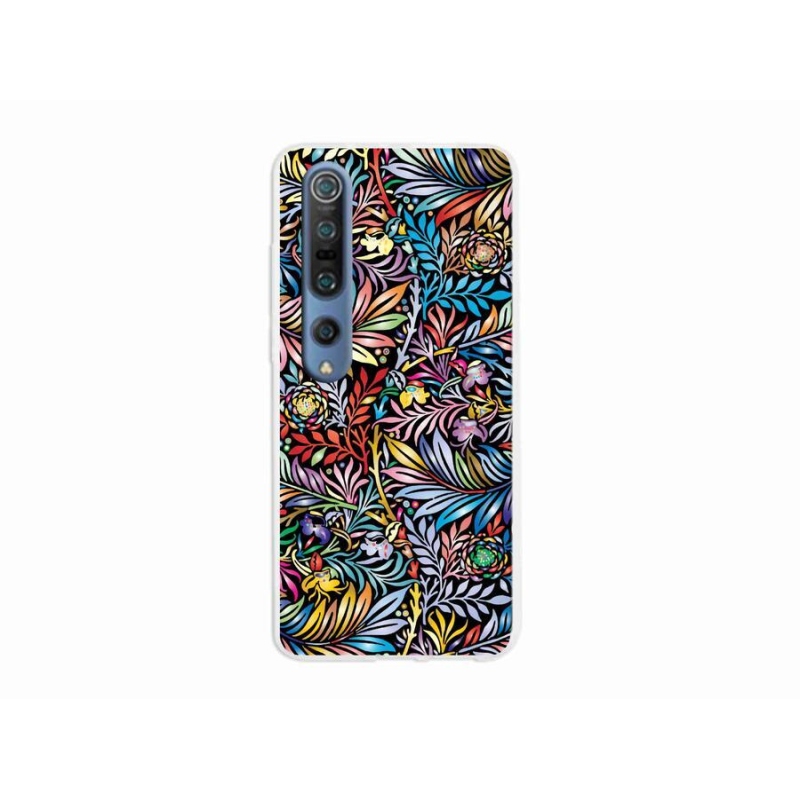 Gelový kryt mmCase na mobil Xiaomi Mi 10 Pro - květiny 5