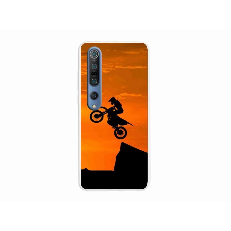 Gelový kryt mmCase na mobil Xiaomi Mi 10 Pro - motocross