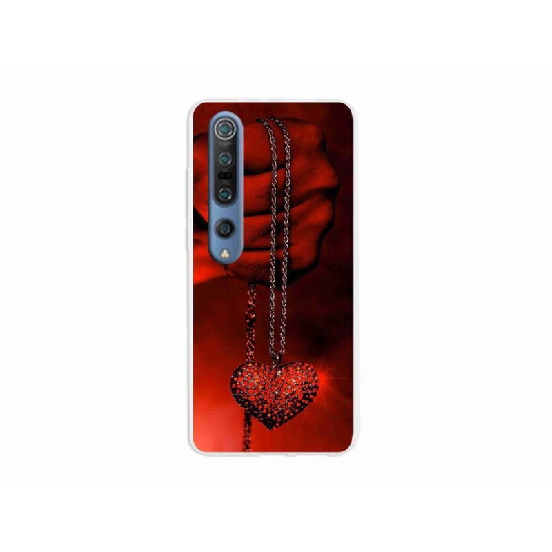 Gelový kryt mmCase na mobil Xiaomi Mi 10 Pro - náhrdelník