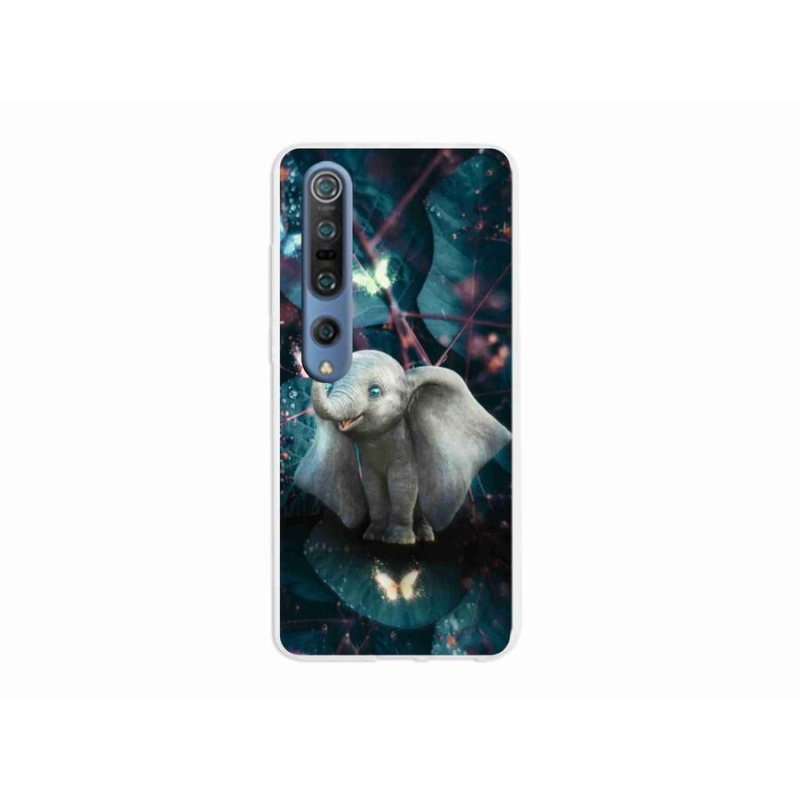 Gelový kryt mmCase na mobil Xiaomi Mi 10 Pro - roztomilý slon