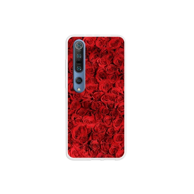 Gelový kryt mmCase na mobil Xiaomi Mi 10 Pro - růže