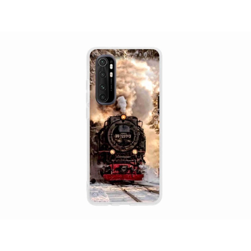 Gelový kryt mmCase na mobil Xiaomi Mi 10 Pro - vlak