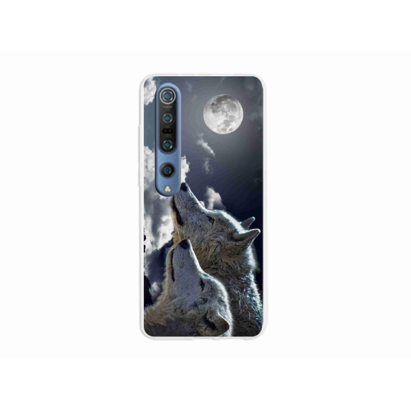 Gelový kryt mmCase na mobil Xiaomi Mi 10 Pro - vlci