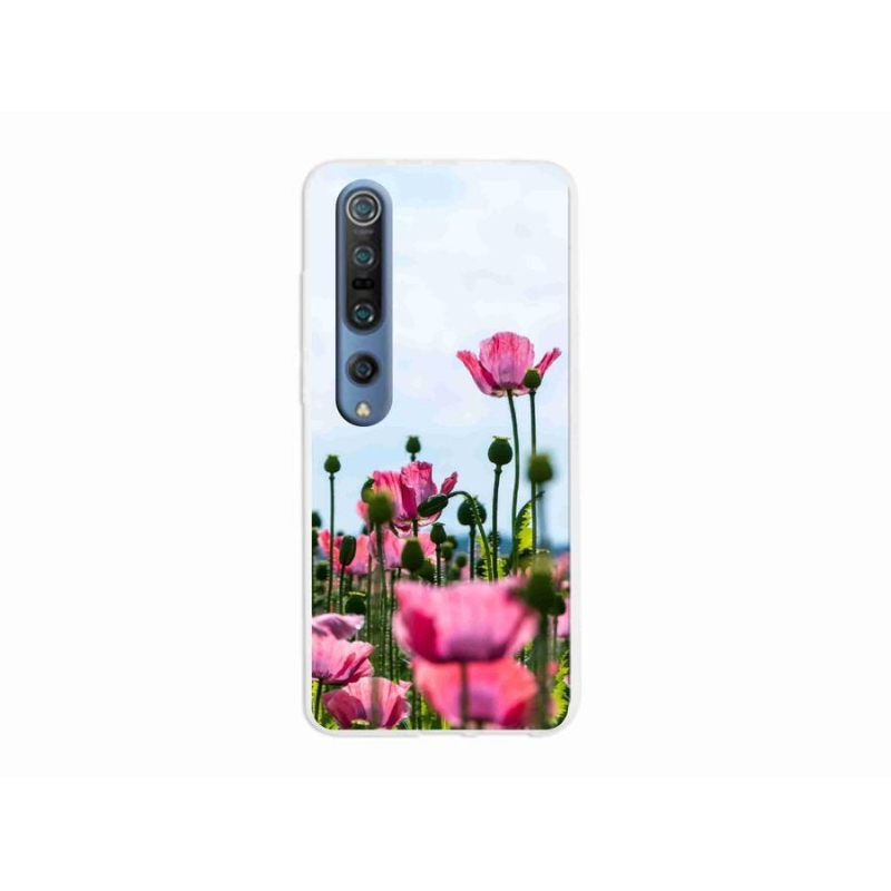 Gelový kryt mmCase na mobil Xiaomi Mi 10 Pro - vlčí mák