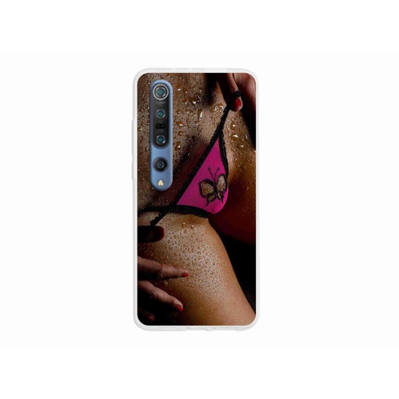 Gelový kryt mmCase na mobil Xiaomi Mi 10 - sexy žena