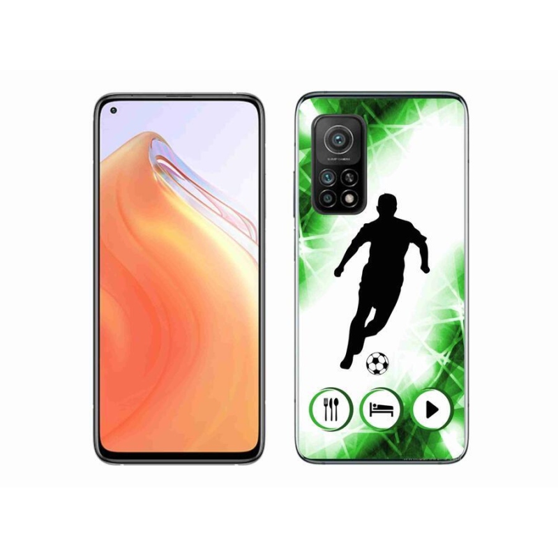 Gelový kryt mmCase na mobil Xiaomi Mi 10T 5G - fotbalista