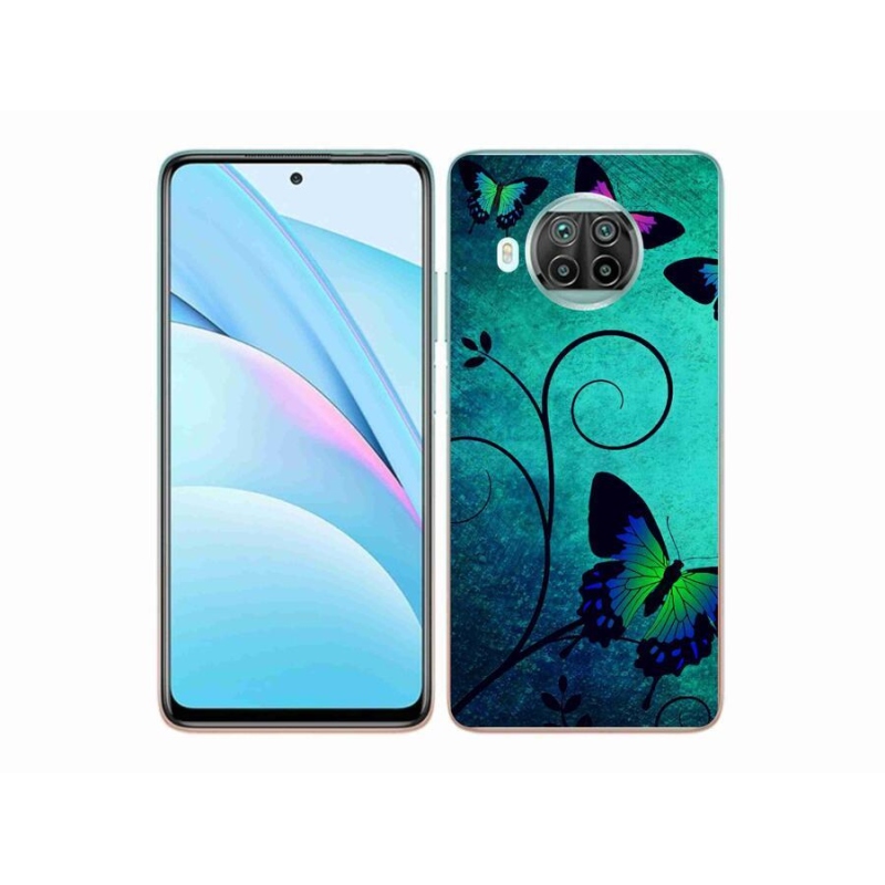 Gelový kryt mmCase na mobil Xiaomi Mi 10T Lite 5G - barevní motýli