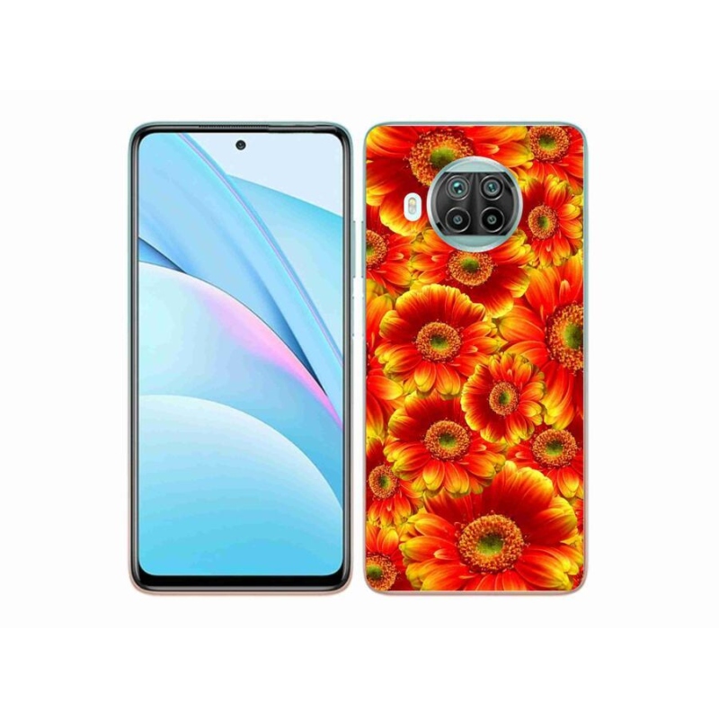 Gelový kryt mmCase na mobil Xiaomi Mi 10T Lite 5G - gerbera 1