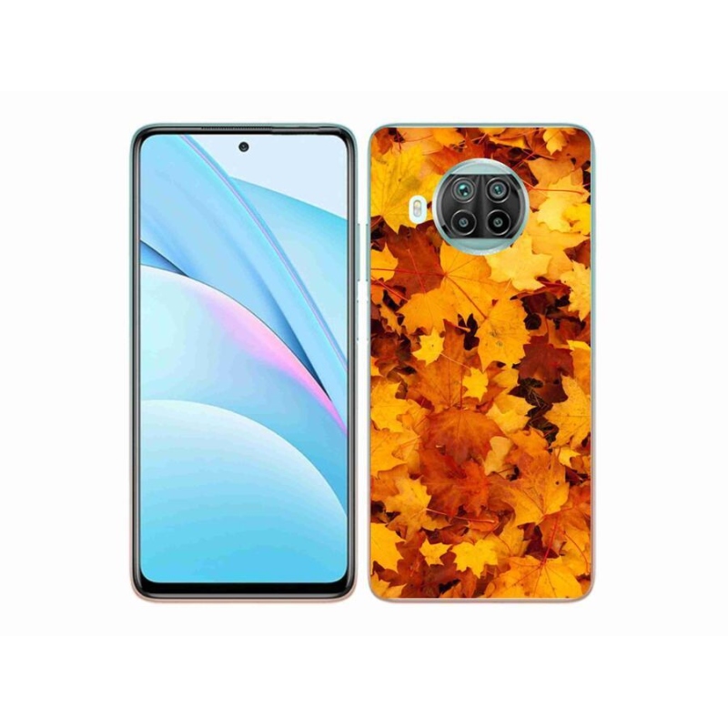 Gelový kryt mmCase na mobil Xiaomi Mi 10T Lite 5G - javorové listy