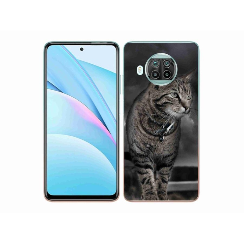 Gelový kryt mmCase na mobil Xiaomi Mi 10T Lite 5G - kočka