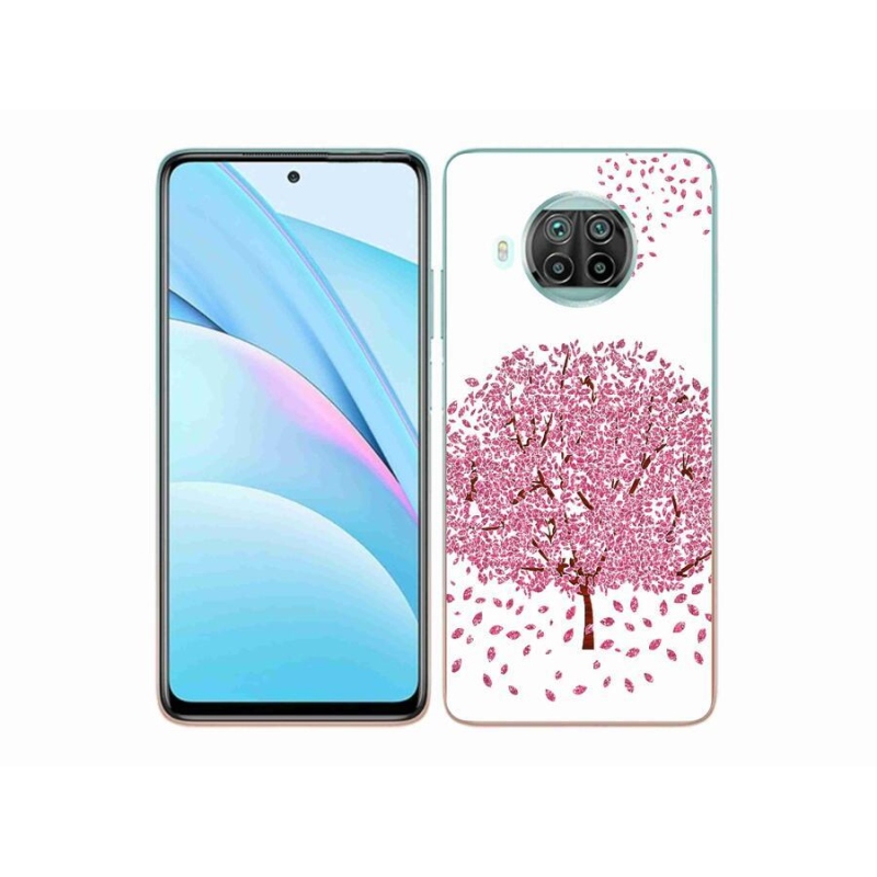 Gelový kryt mmCase na mobil Xiaomi Mi 10T Lite 5G - kreslený strom s listy