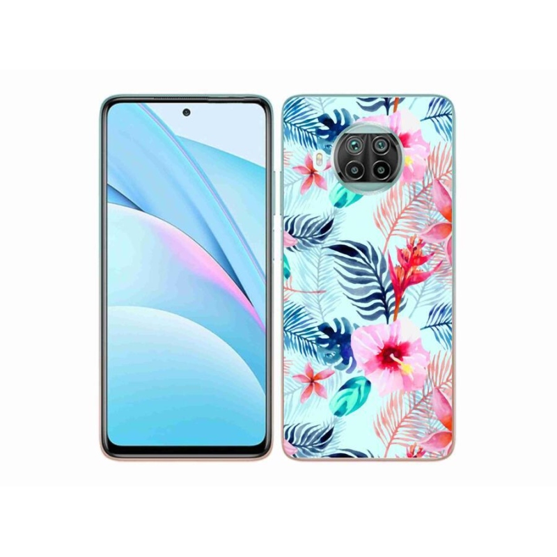 Gelový kryt mmCase na mobil Xiaomi Mi 10T Lite 5G - květiny