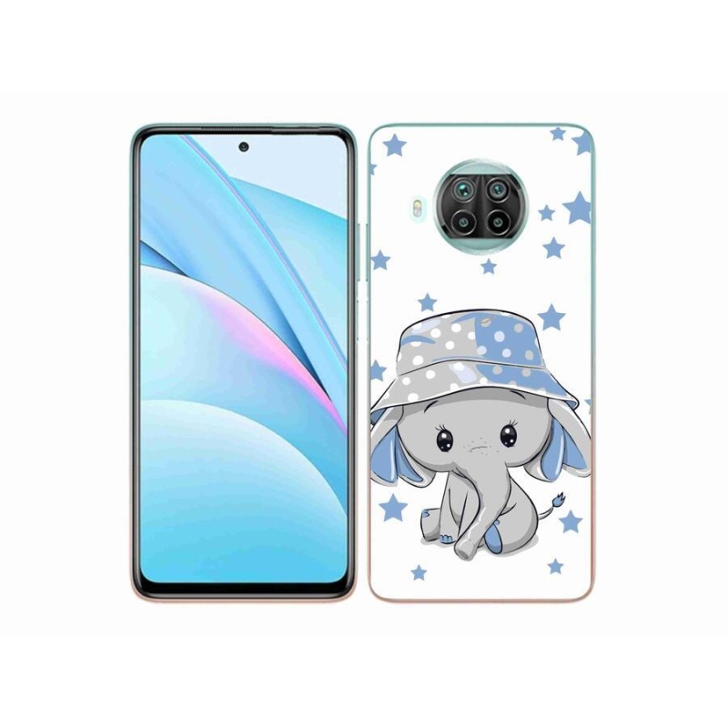Gelový kryt mmCase na mobil Xiaomi Mi 10T Lite 5G - modrý slon