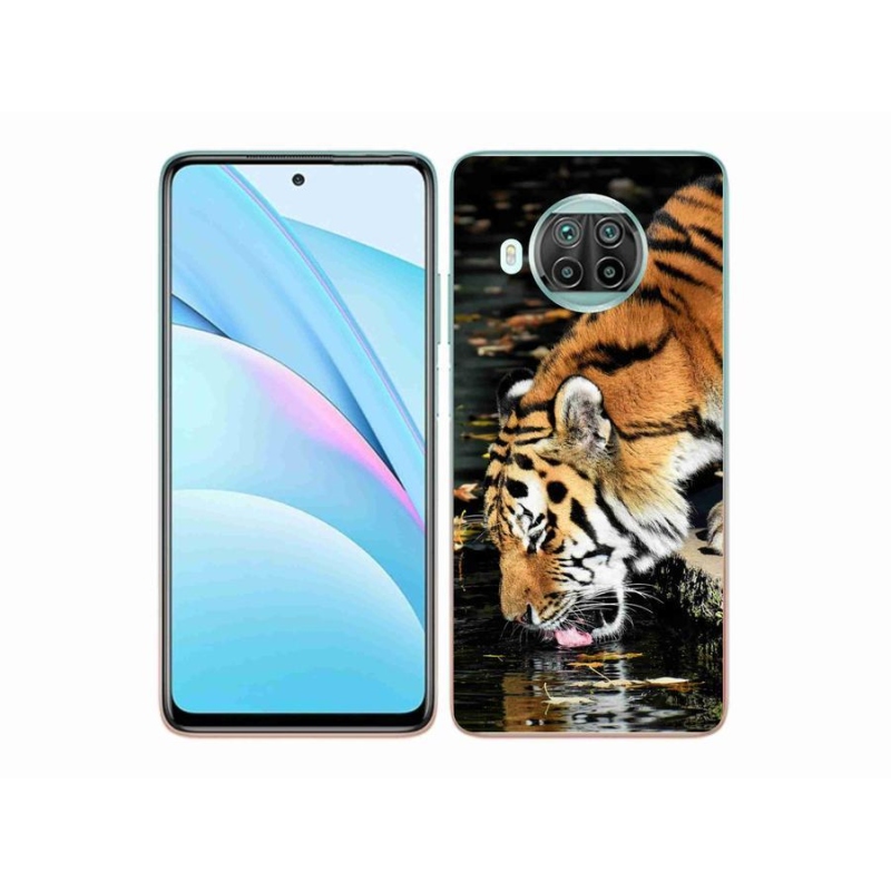 Gelový kryt mmCase na mobil Xiaomi Mi 10T Lite 5G - žíznivý tygr