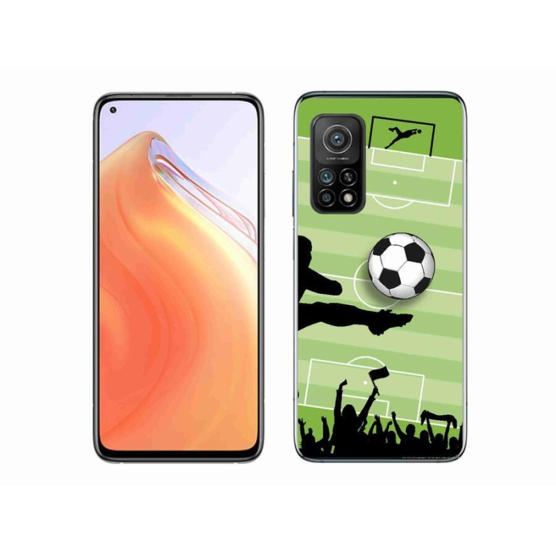 Gelový kryt mmCase na mobil Xiaomi Mi 10T Pro 5G - fotbal 3