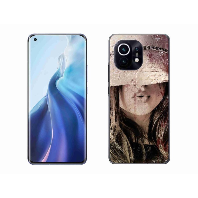 Gelový kryt mmCase na mobil Xiaomi Mi 11 - dívka