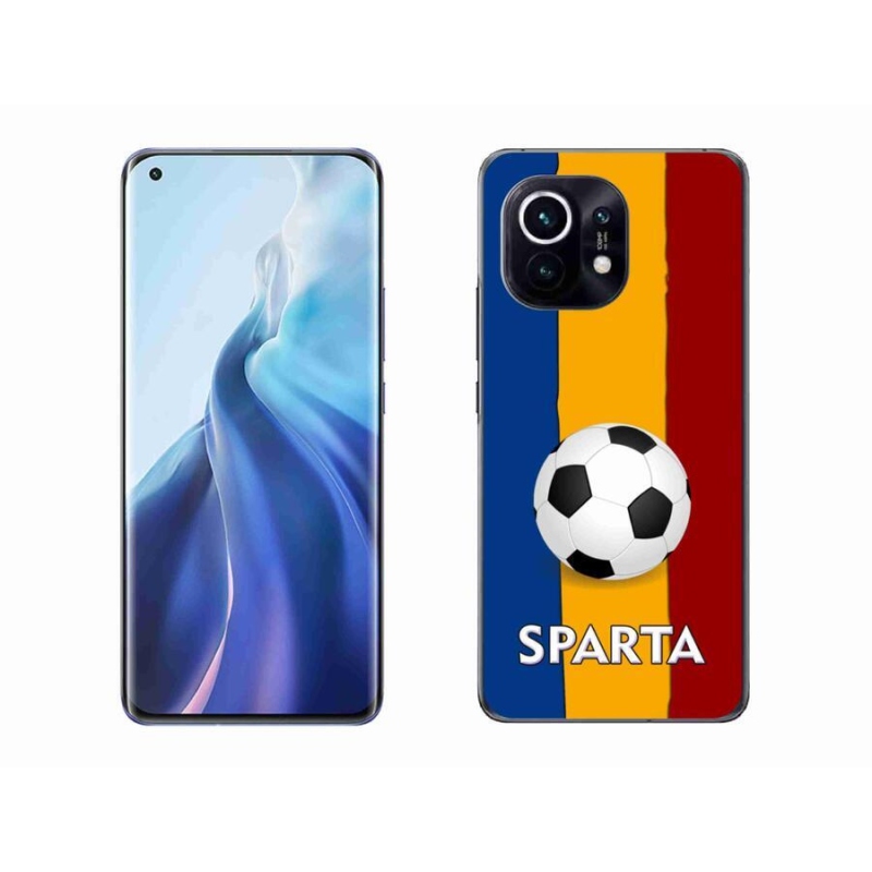 Gelový kryt mmCase na mobil Xiaomi Mi 11 - fotbal 1