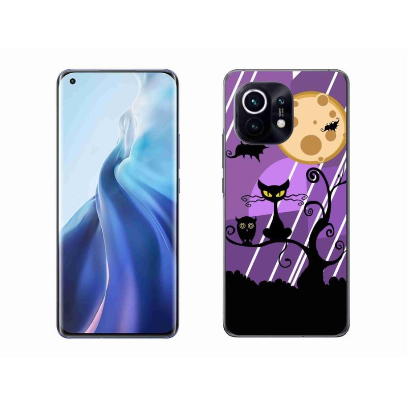 Gelový kryt mmCase na mobil Xiaomi Mi 11 - halloween