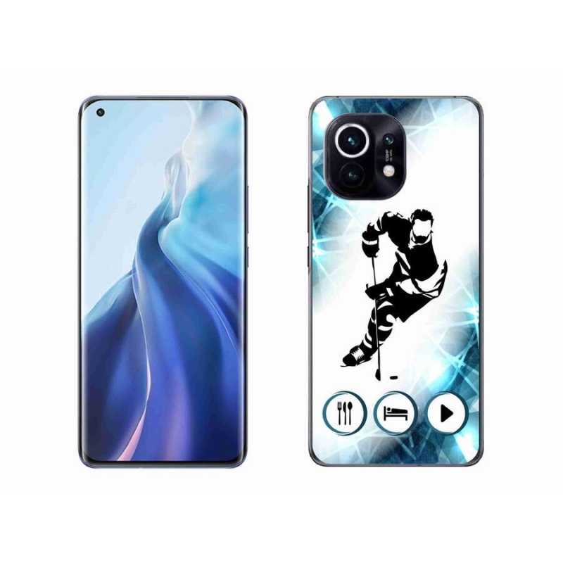 Gelový kryt mmCase na mobil Xiaomi Mi 11 - hokej 1