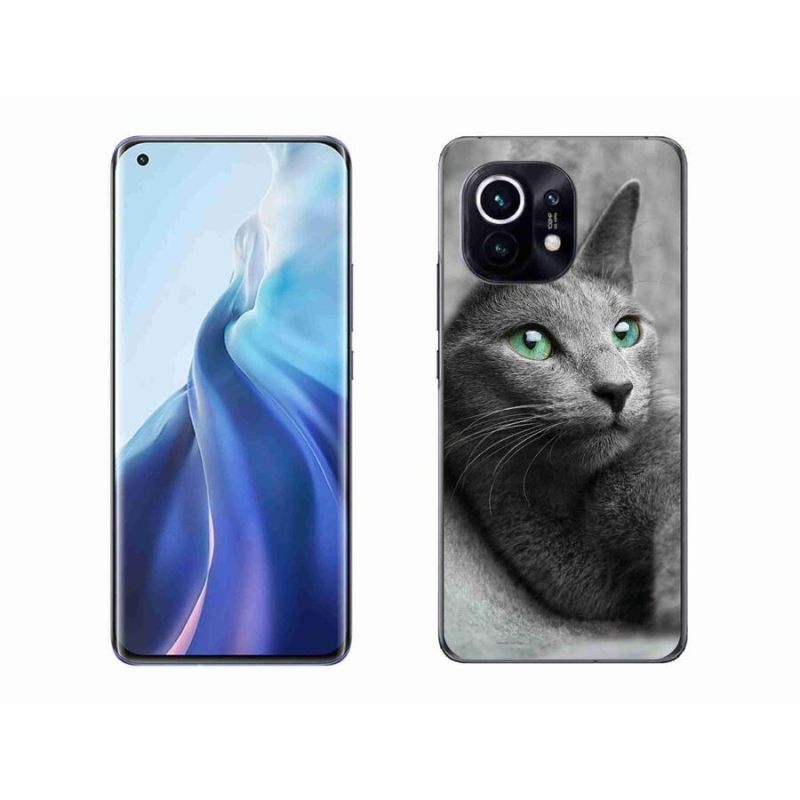 Gelový kryt mmCase na mobil Xiaomi Mi 11 - kočka 2