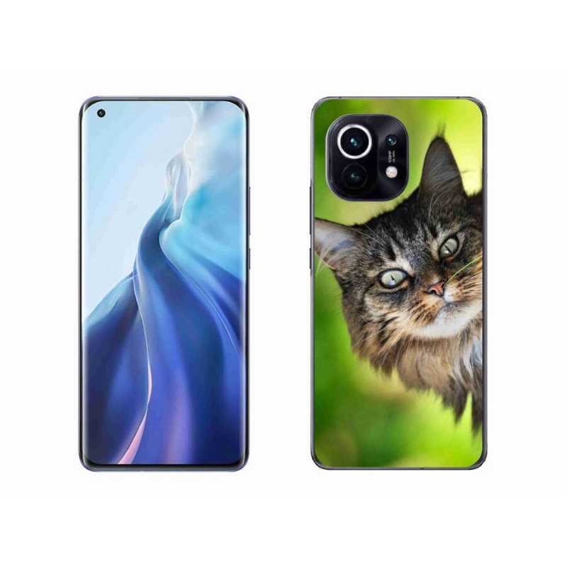 Gelový kryt mmCase na mobil Xiaomi Mi 11 - kočka 3