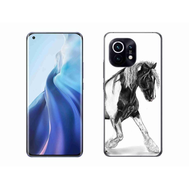 Gelový kryt mmCase na mobil Xiaomi Mi 11 - kůň