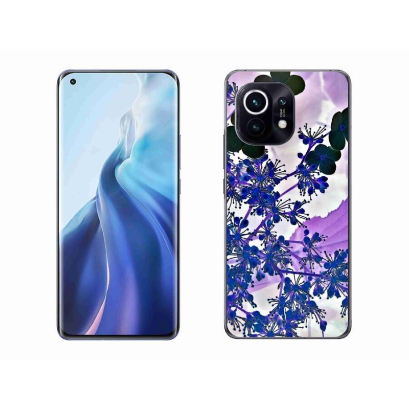 Gelový kryt mmCase na mobil Xiaomi Mi 11 - květ hortenzie