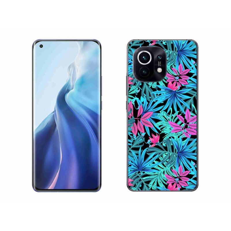 Gelový kryt mmCase na mobil Xiaomi Mi 11 - květiny 3