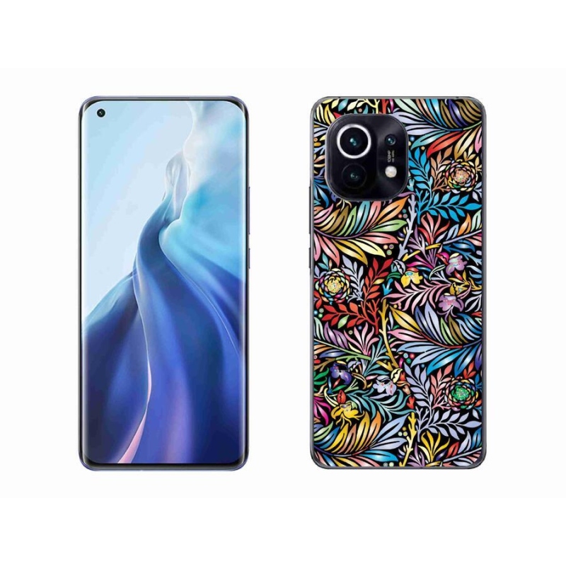 Gelový kryt mmCase na mobil Xiaomi Mi 11 - květiny 5