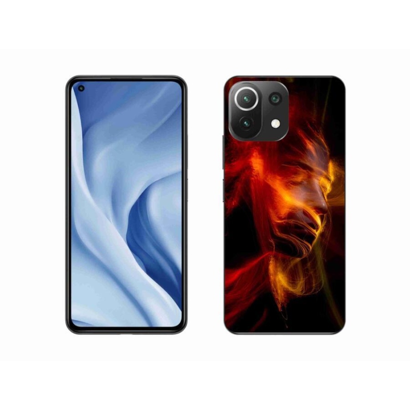 Gelový kryt mmCase na mobil Xiaomi Mi 11 Lite 4G/5G - abstrakt 18