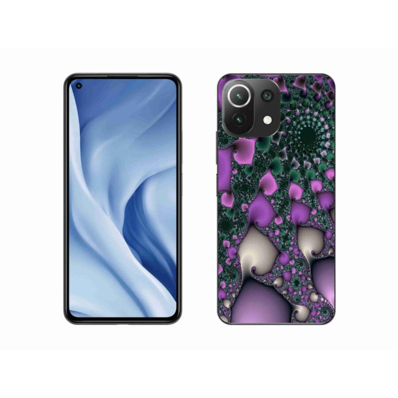 Gelový kryt mmCase na mobil Xiaomi Mi 11 Lite 4G/5G - abstrakt 7