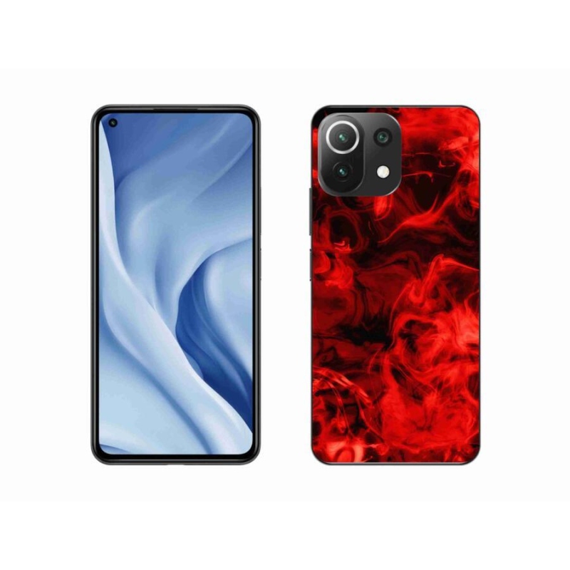 Gelový kryt mmCase na mobil Xiaomi Mi 11 Lite 4G/5G - abstraktní vzor 11