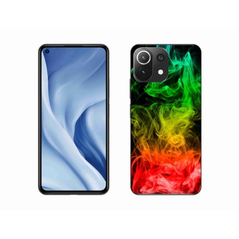 Gelový kryt mmCase na mobil Xiaomi Mi 11 Lite 4G/5G - abstraktní vzor 7
