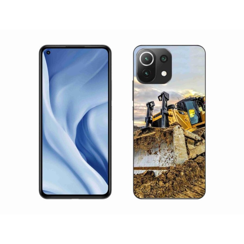 Gelový kryt mmCase na mobil Xiaomi Mi 11 Lite 4G/5G - bagr
