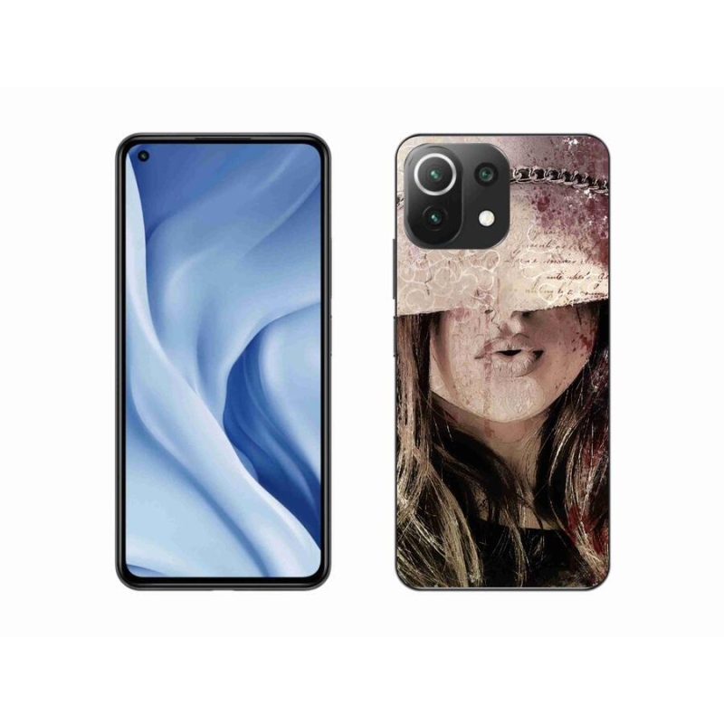 Gelový kryt mmCase na mobil Xiaomi Mi 11 Lite 4G/5G - dívka