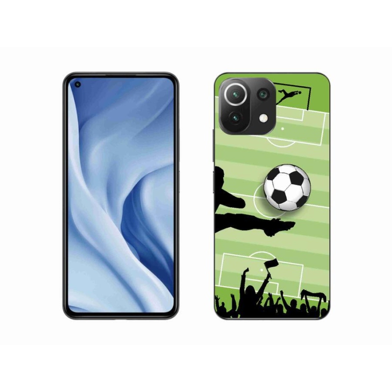 Gelový kryt mmCase na mobil Xiaomi Mi 11 Lite 4G/5G - fotbal 3