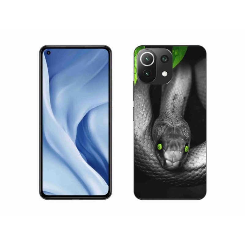 Gelový kryt mmCase na mobil Xiaomi Mi 11 Lite 4G/5G - had