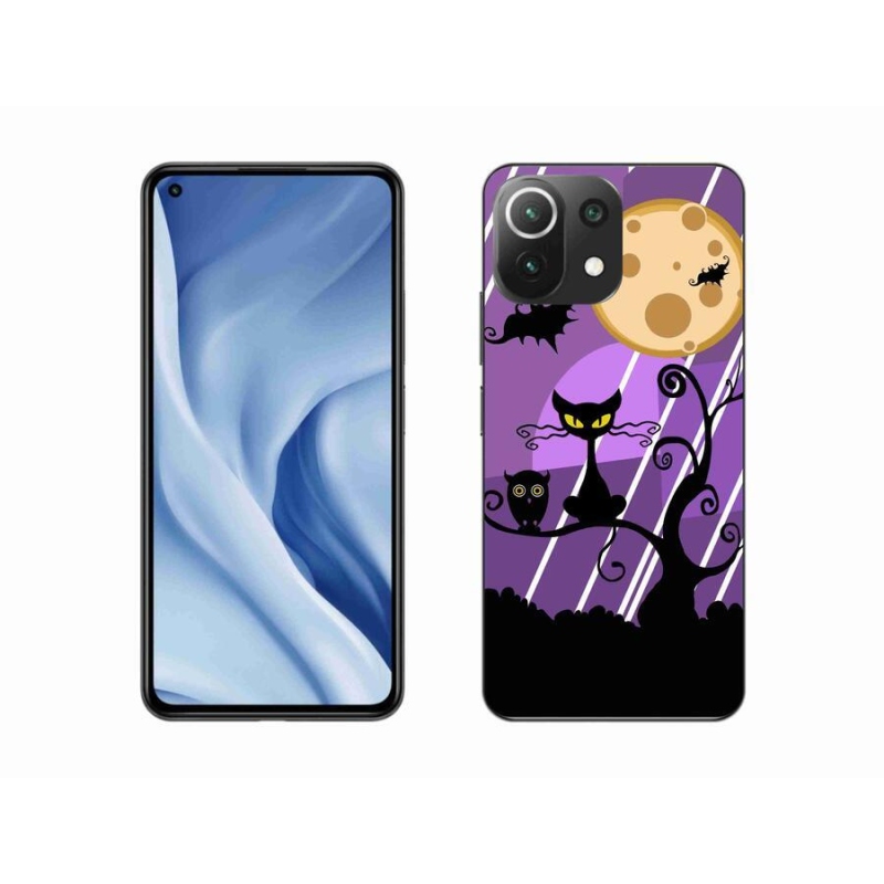 Gelový kryt mmCase na mobil Xiaomi Mi 11 Lite 4G/5G - halloween