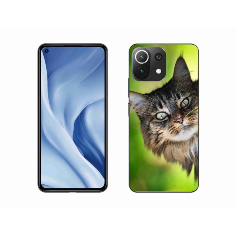 Gelový kryt mmCase na mobil Xiaomi Mi 11 Lite 4G/5G - kočka 3