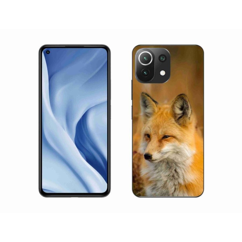 Gelový kryt mmCase na mobil Xiaomi Mi 11 Lite 4G/5G - liška