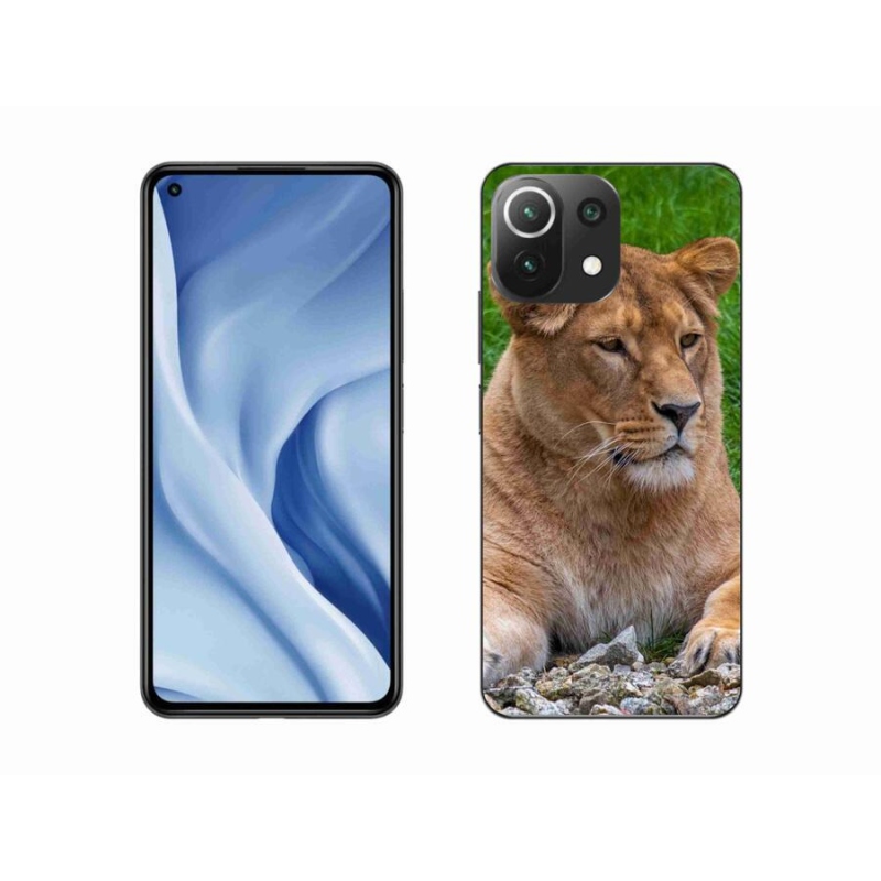 Gelový kryt mmCase na mobil Xiaomi Mi 11 Lite 4G/5G - lvice