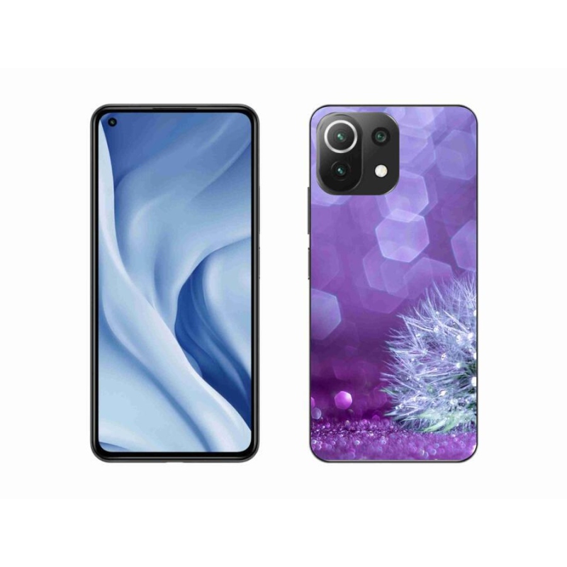 Gelový kryt mmCase na mobil Xiaomi Mi 11 Lite 4G/5G - odkvetlá pampeliška 2